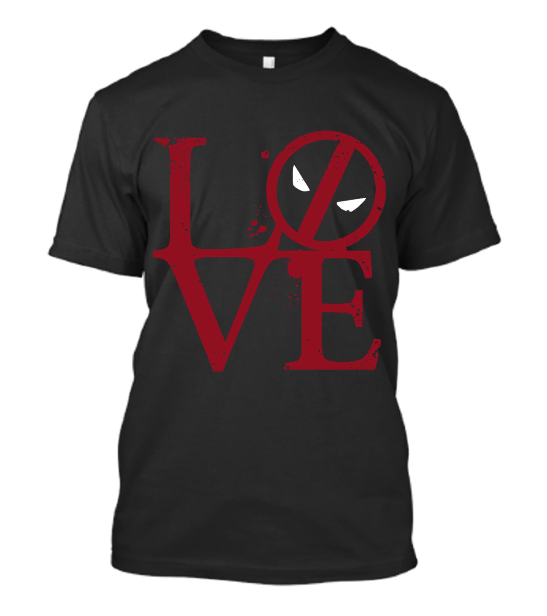 Deadpool Love Eyes In T-Shirt
