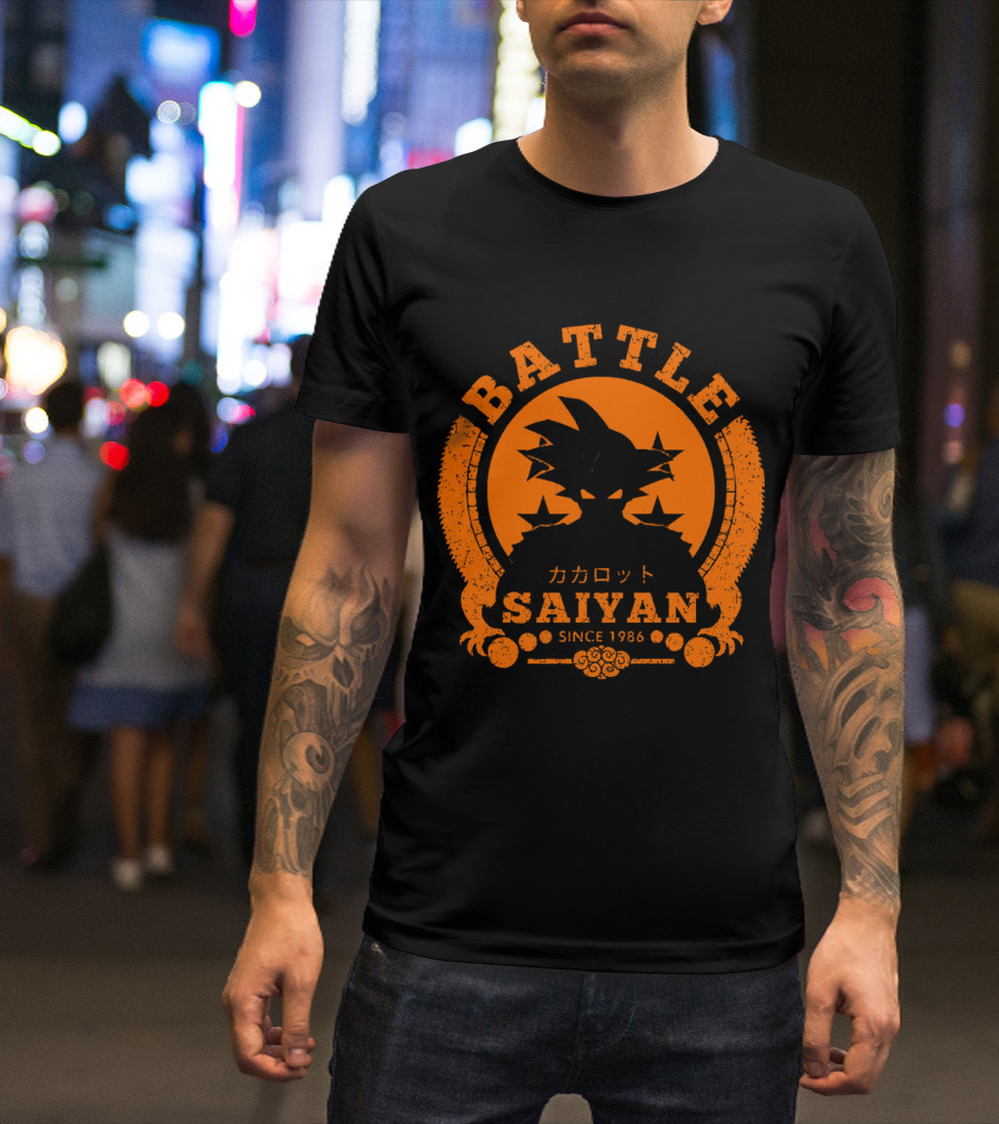 Battle Saiyan Kakarot Since 1986 T-Shirt