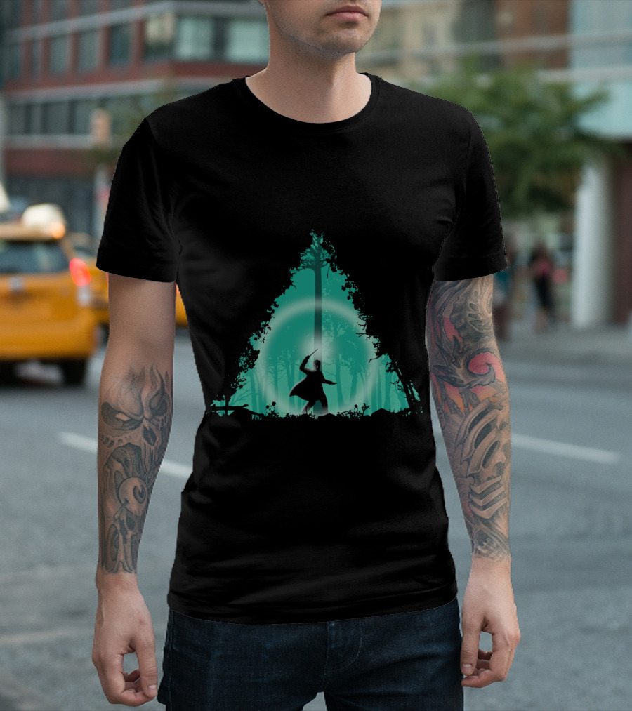 Hallowed Ground Enchanted Forest Triangle T-Shirt