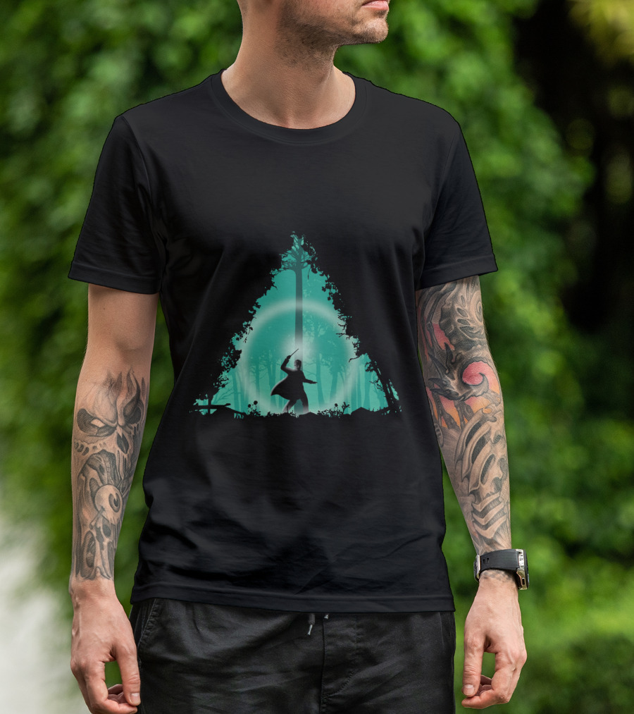 Hallowed Ground Enchanted Forest Triangle T-Shirt