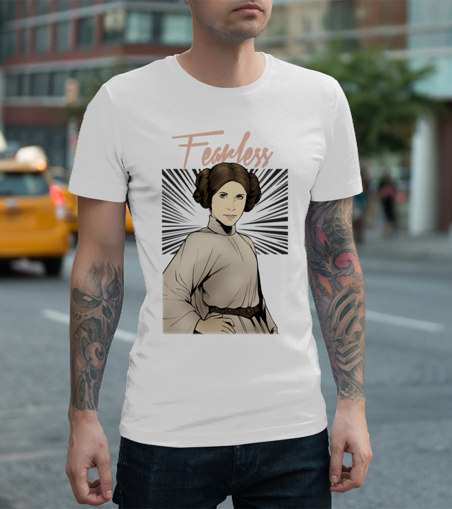 Fearless Princess Leia Iconic Starburst T-Shirt