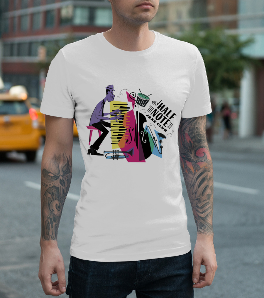 Pixar Soul Joe's Performance at Half Note Jazz Club T-Shirt