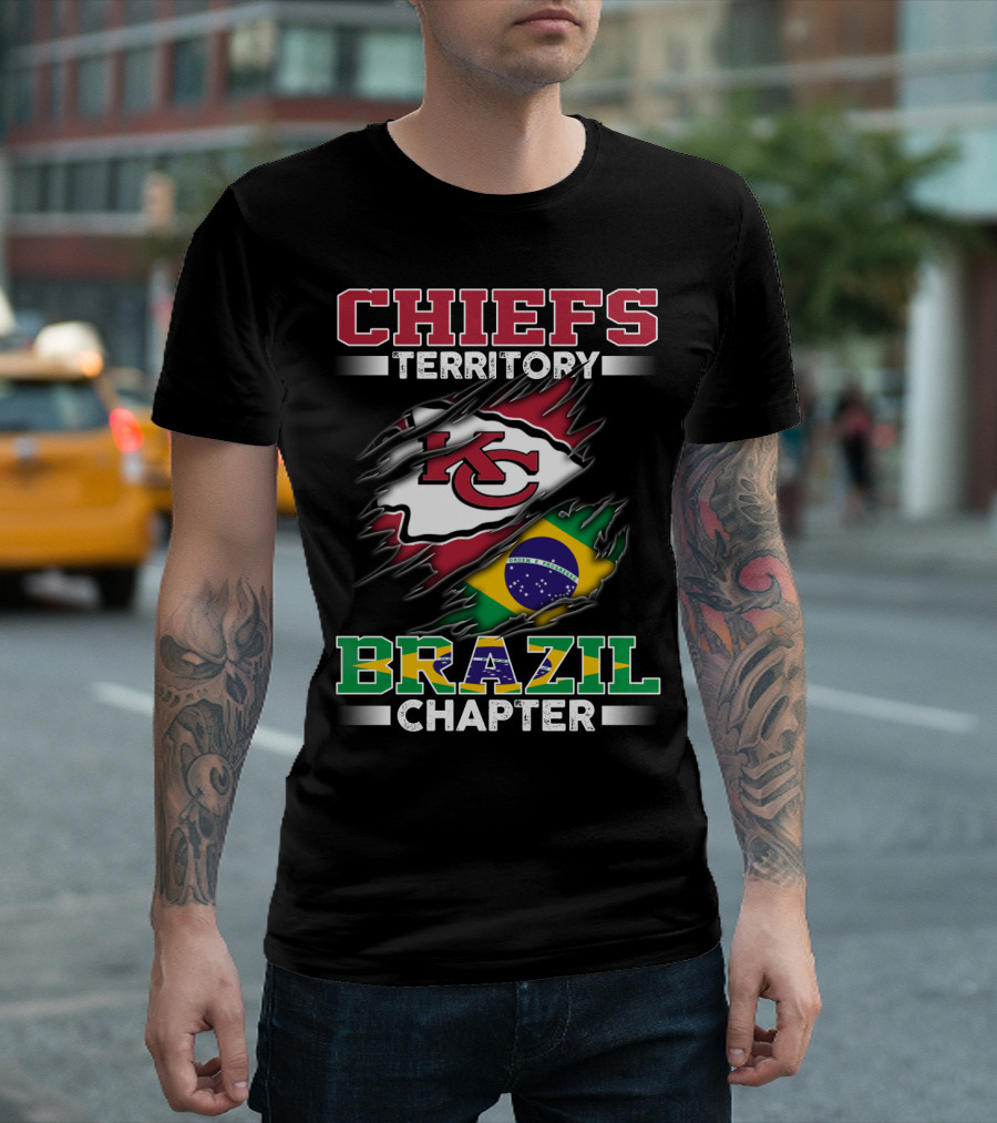 CHIEFS TERRITORY KC BRAZIL CHAPTER T-Shirt