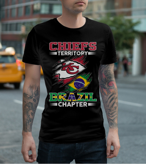 CHIEFS TERRITORY KC BRAZIL CHAPTER T-Shirt