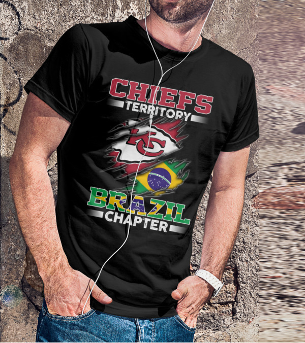 CHIEFS TERRITORY KC BRAZIL CHAPTER T-Shirt