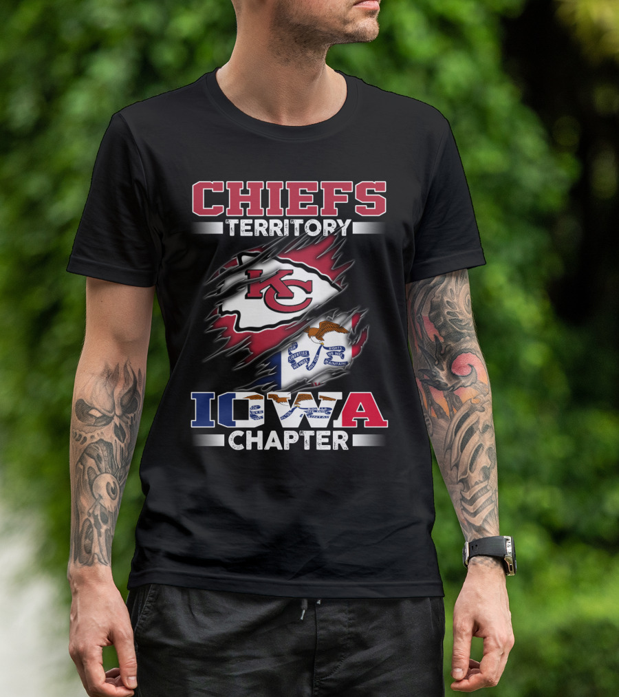 CHIEFS Territory Iowa Chapter KC T-Shirt