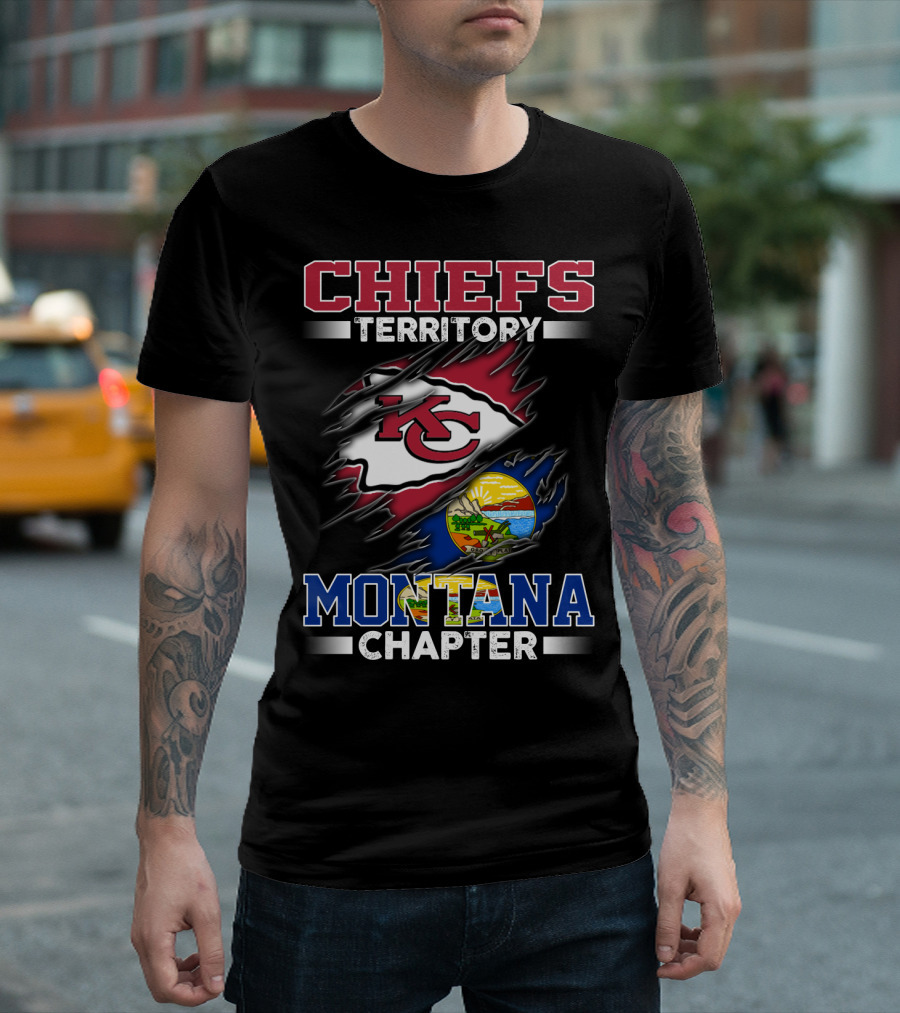 CHIEFS Territory Montana Chapter Kansas City T-Shirt
