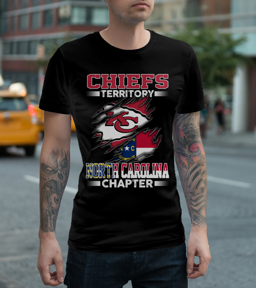 CHIEFS Territory KC North Carolina Chapter T-Shirt