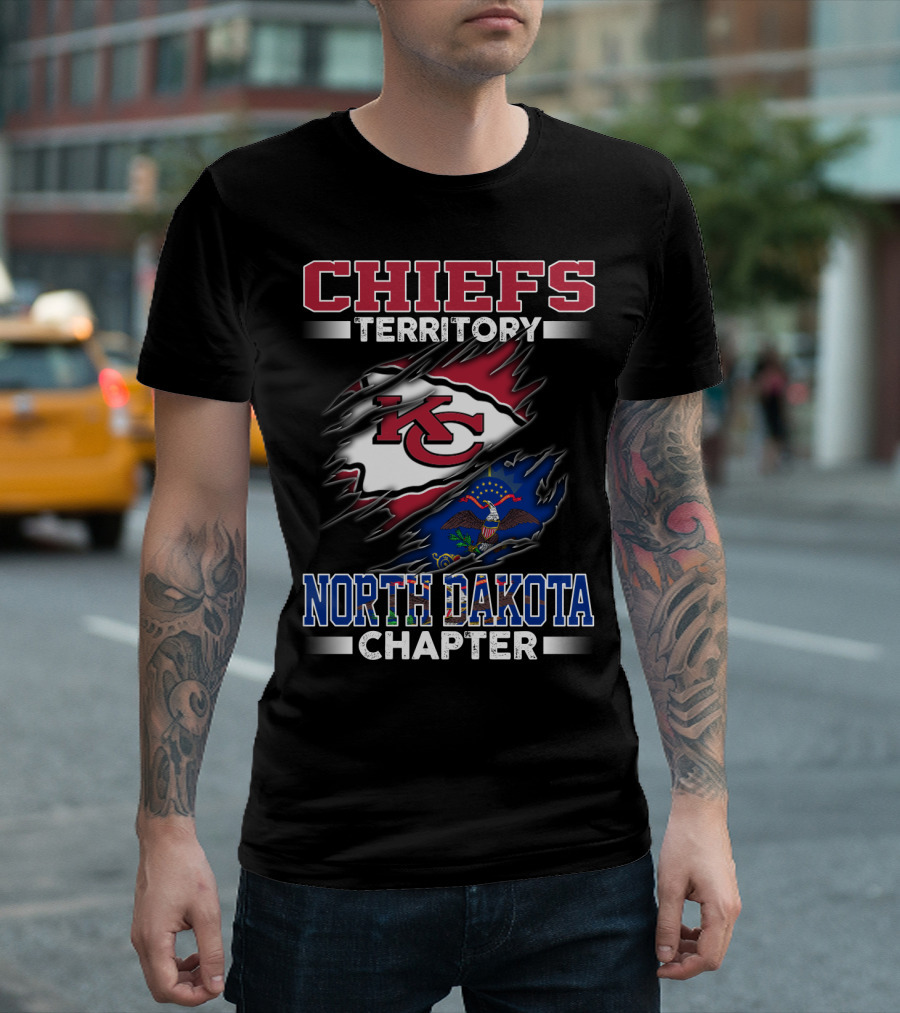 CHIEFS Territory Kansas City North Dakota Chapter T-Shirt