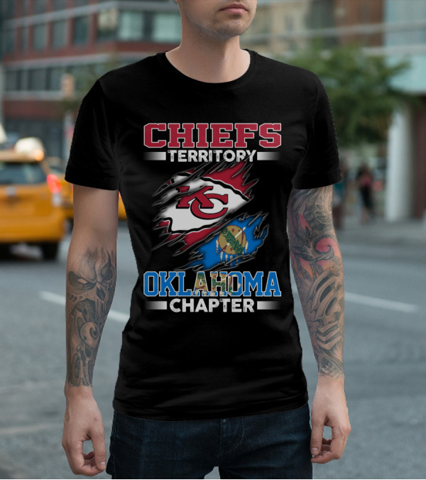 CHIEFS TERRITORY KC OKLAHOMA CHAPTER T-Shirt