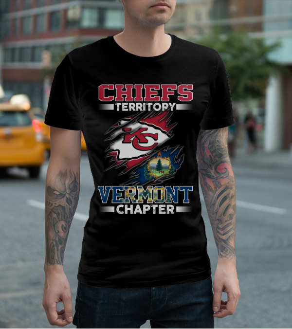 CHIEFS TERRITORY KC VERMONT CHAPTER T-Shirt