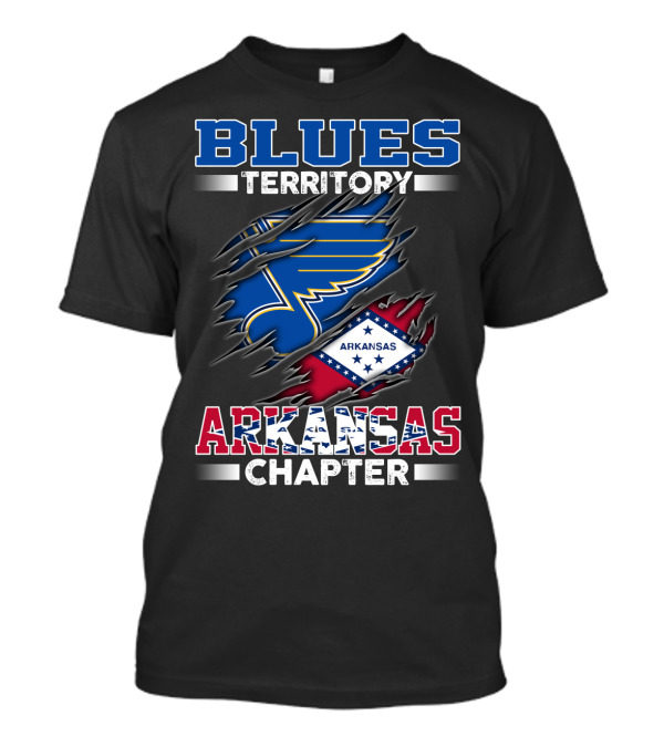 BLUES TERRITORY ARKANSAS CHAPTER T-Shirt