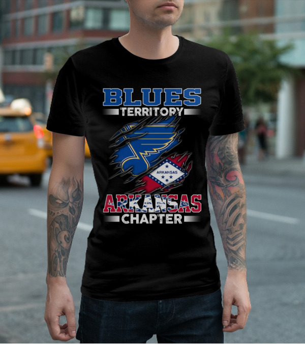 BLUES TERRITORY ARKANSAS CHAPTER T-Shirt
