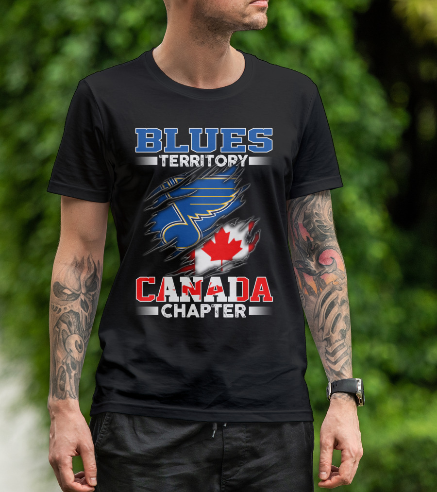 Blues Territory Canada Chapter T-Shirt