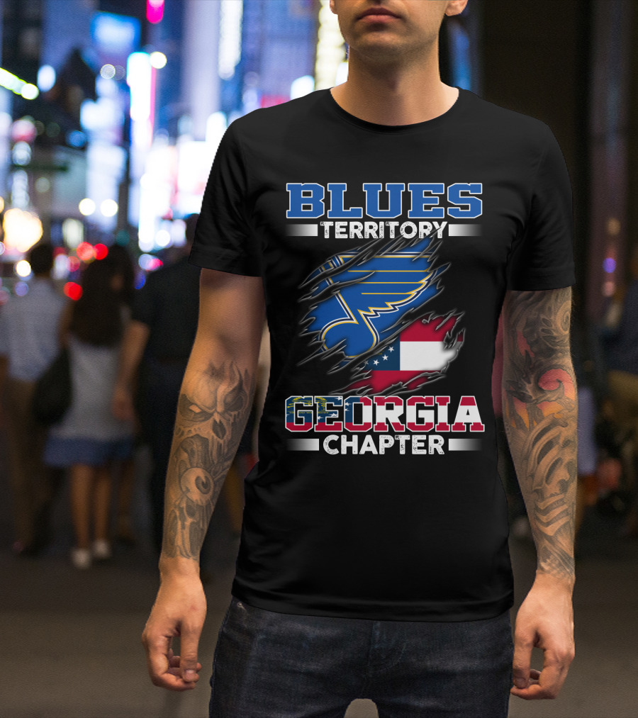 BLUES TERRITORY GEORGIA CHAPTER T-Shirt