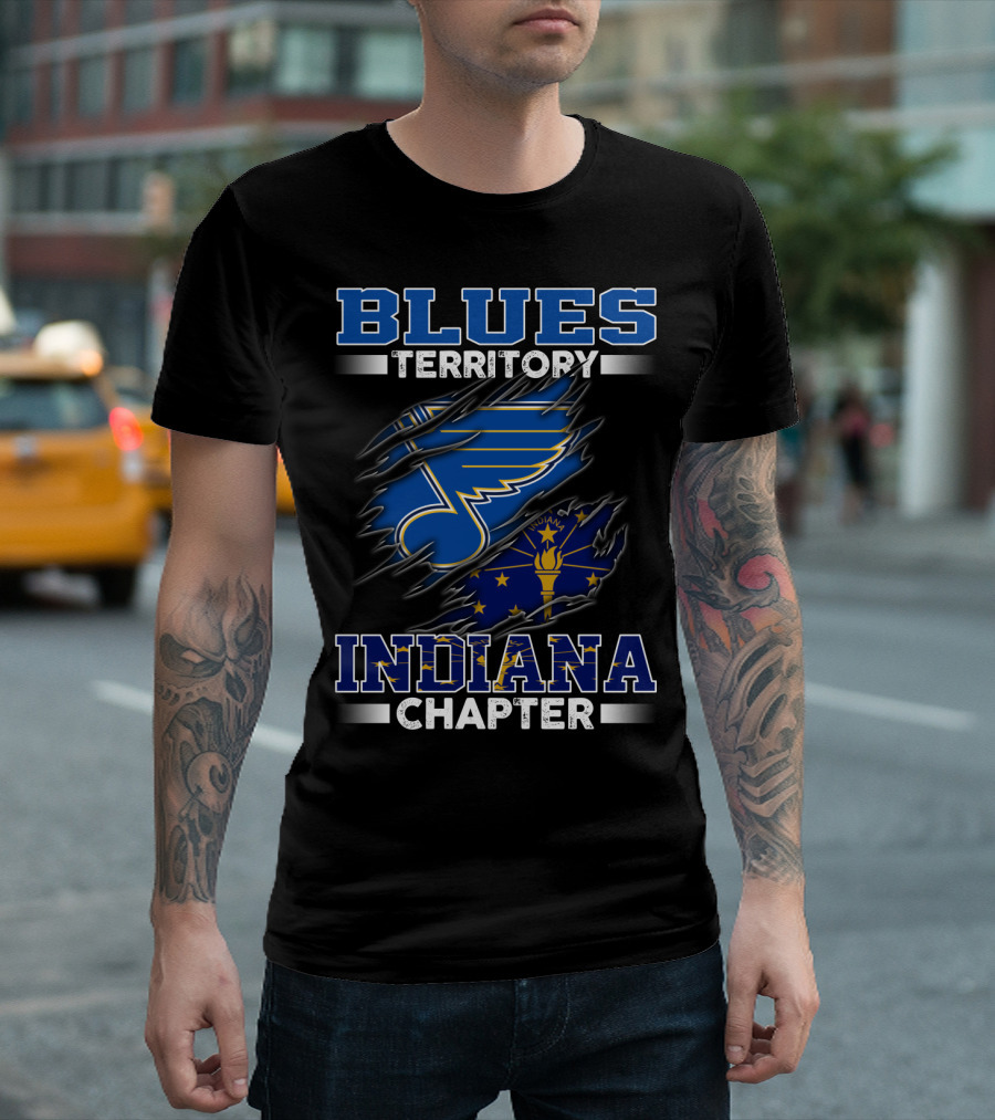 Indiana Chapter Blues Territory T-Shirt