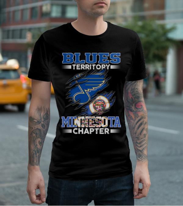 BLUES TERRITORY MINNESOTA CHAPTER T-Shirt