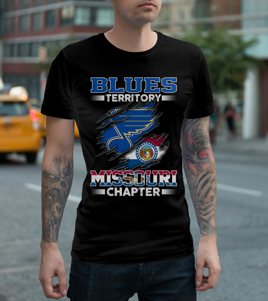 BLUES TERRITORY MISSOURI CHAPTER T-Shirt