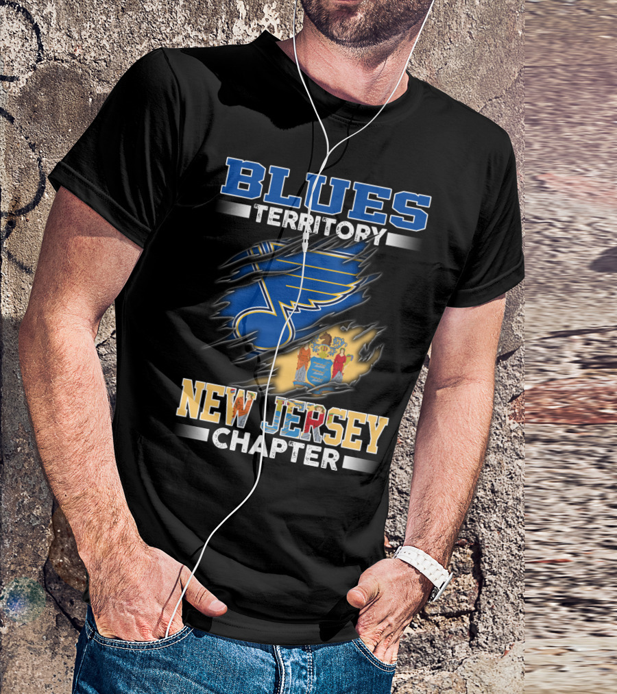 Blues Territory New Jersey Chapter T-Shirt