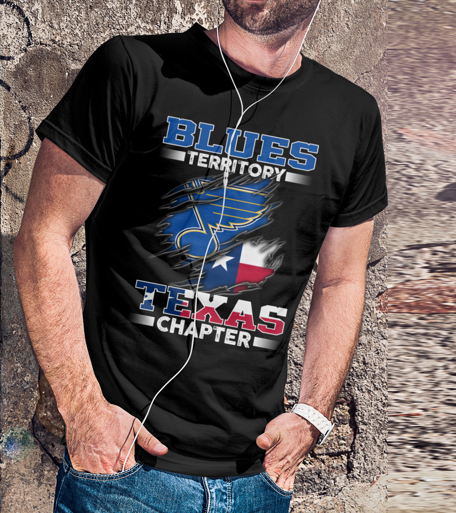 BLUES TERRITORY TEXAS CHAPTER T-Shirt