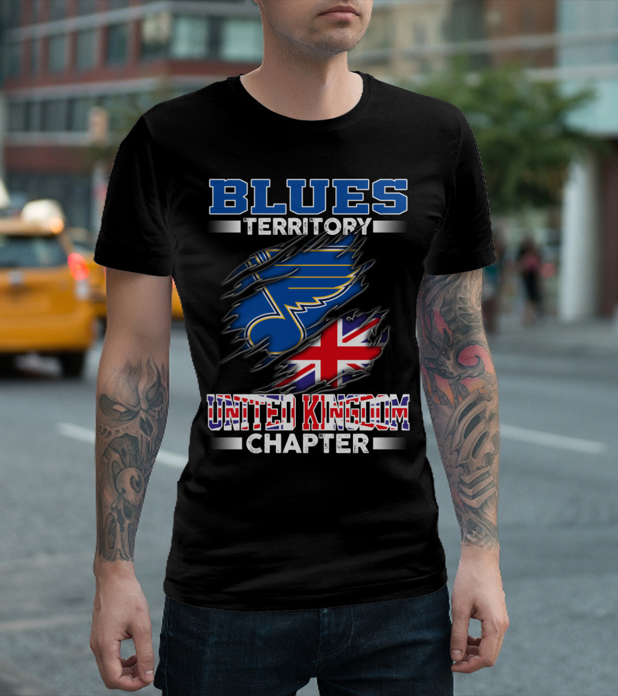 Blues Territory United Kingdom Chapter T-Shirt