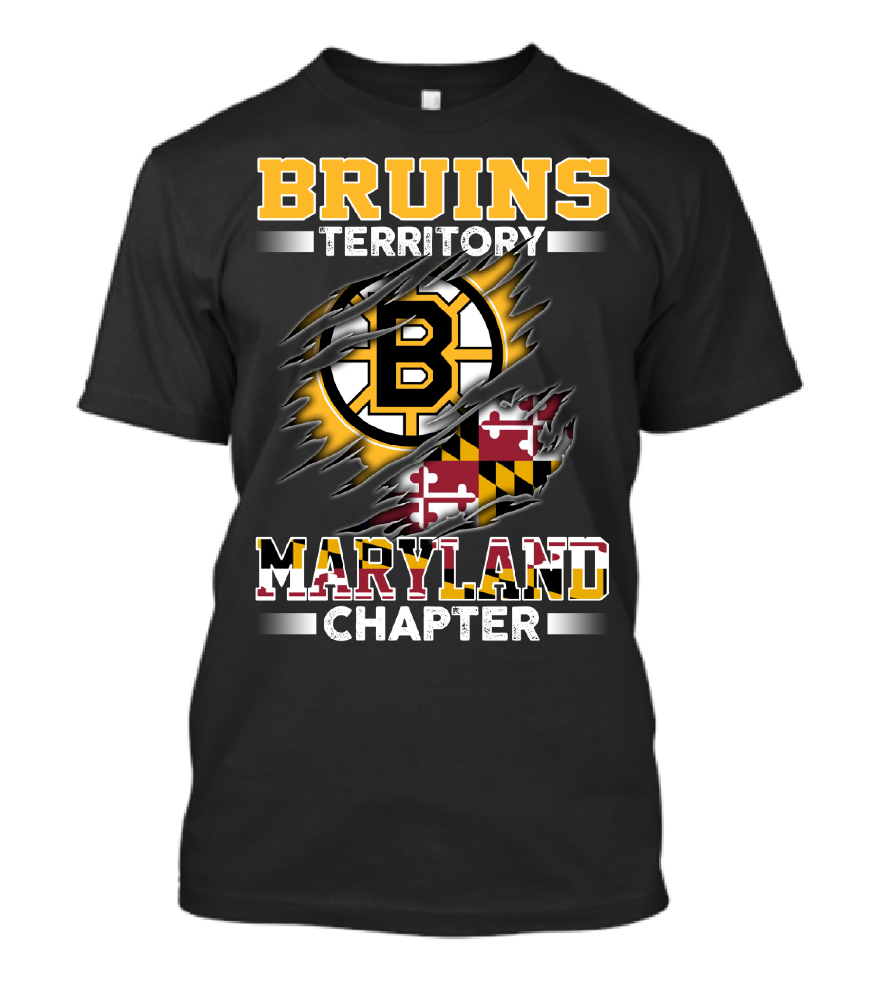BRUINS TERRITORY MARYLAND CHAPTER T-Shirt