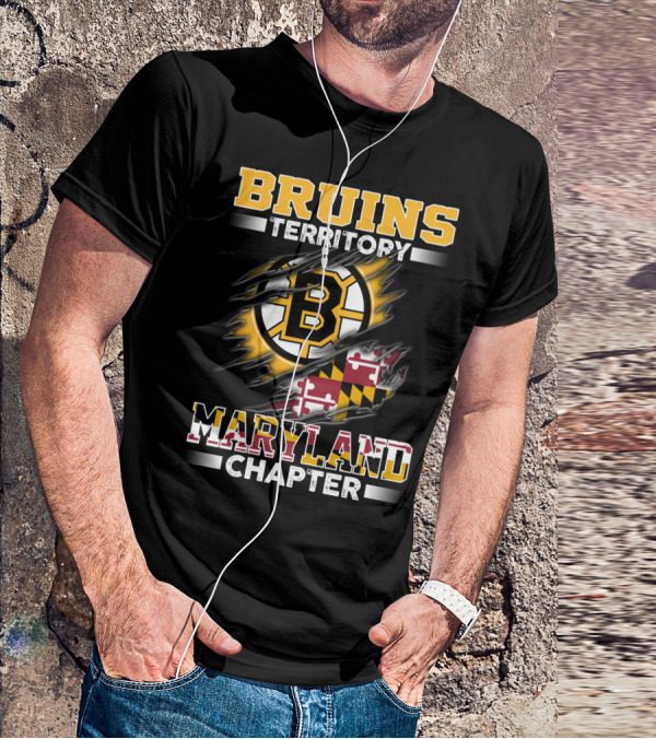 BRUINS TERRITORY MARYLAND CHAPTER T-Shirt