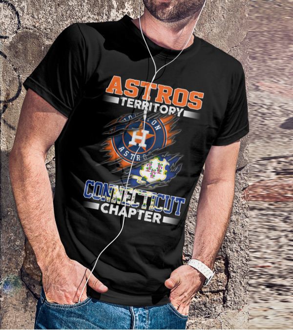 Astros Territory Houston Astros Connecticut Chapter T-Shirt