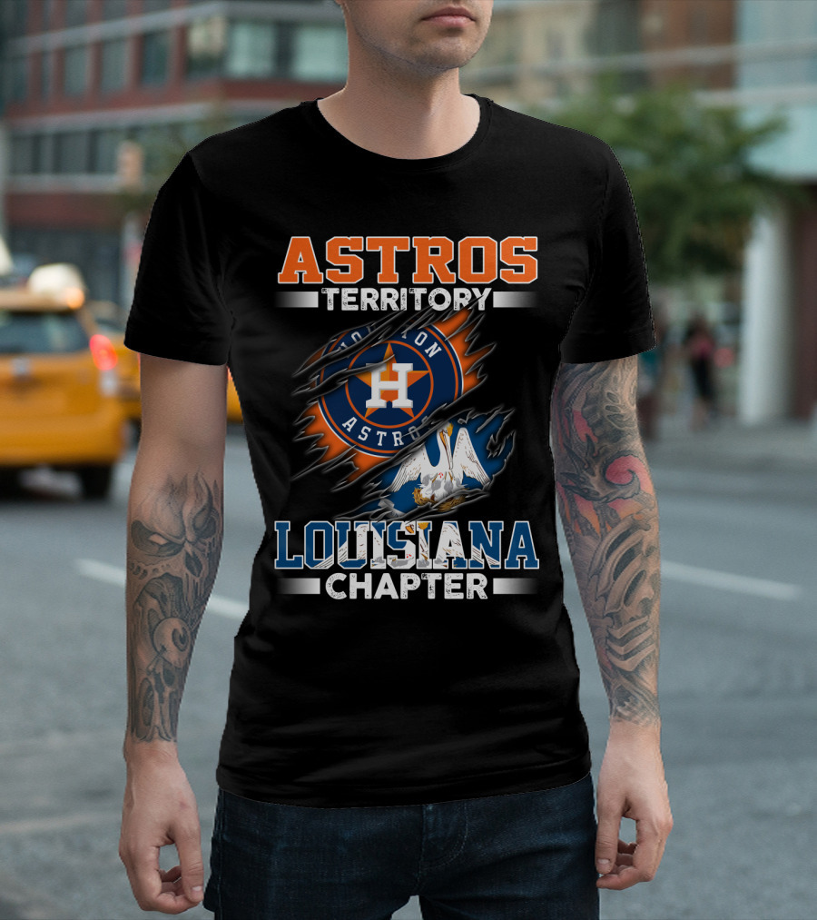 ASTROS TERRITORY LOUISIANA CHAPTER HOUSTON ASTROS T-Shirt