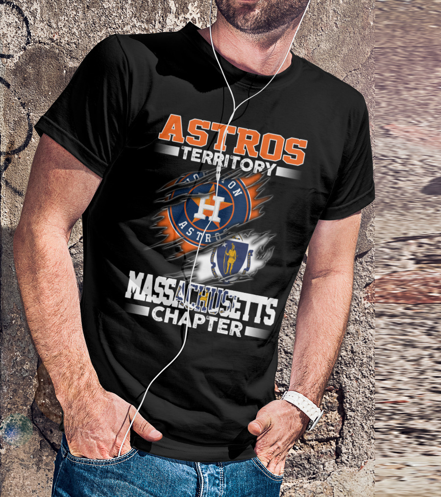 Astros Territory Boston Astros Massachusetts Chapter T-Shirt