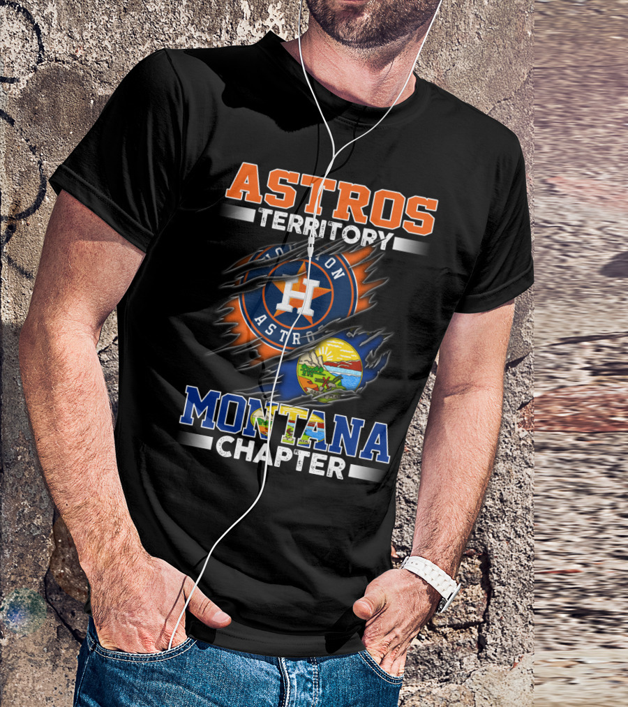 Houston Astros Territory Montana Chapter T-Shirt