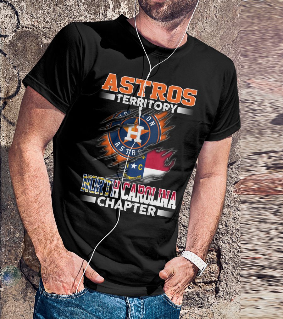 ASTROS TERRITORY HOUSTON ASTROS NORTH CAROLINA CHAPTER T-Shirt