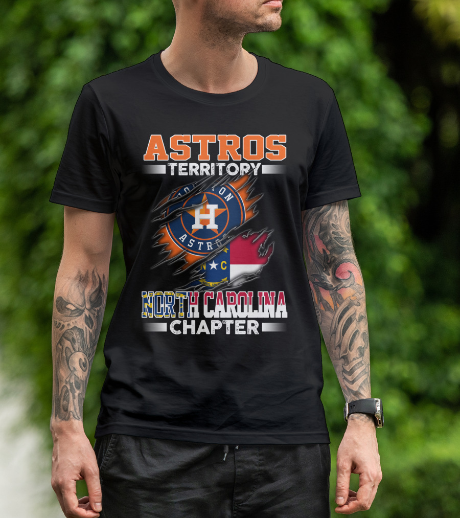 ASTROS TERRITORY HOUSTON ASTROS NORTH CAROLINA CHAPTER T-Shirt
