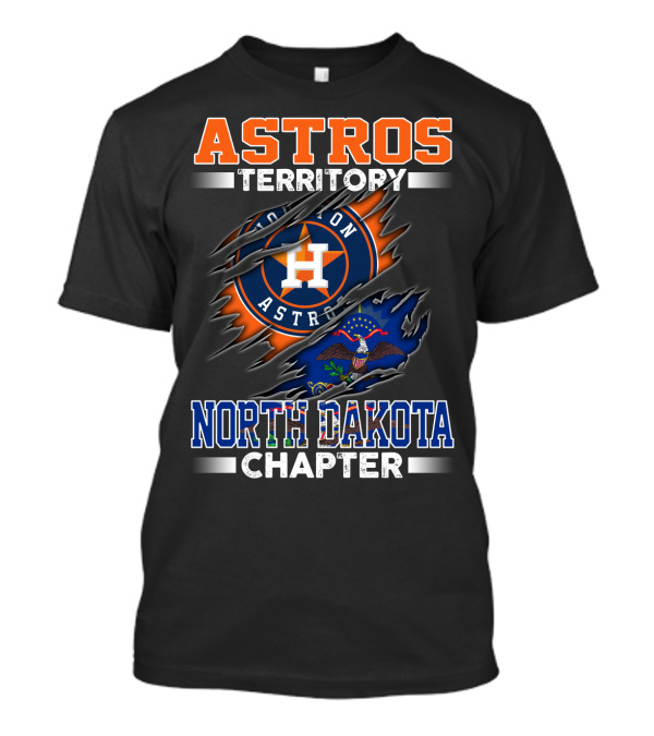 ASTROS TERRITORY HOUSTON ASTROS NORTH DAKOTA CHAPTER T-Shirt