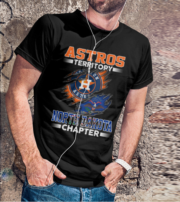 ASTROS TERRITORY HOUSTON ASTROS NORTH DAKOTA CHAPTER T-Shirt
