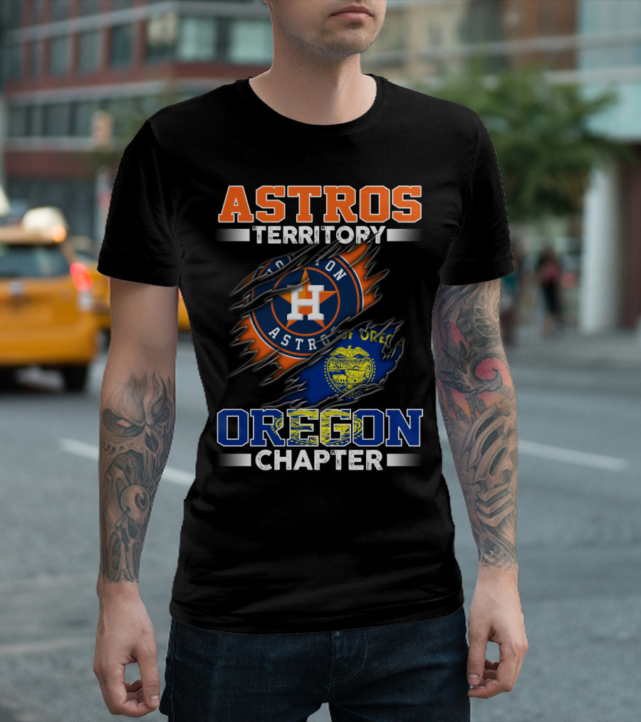 ASTROS TERRITORY OREGON CHAPTER HOUSTON ASTROS T-Shirt