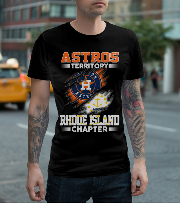 ASTROS TERRITORY RHODE ISLAND CHAPTER HOUSTON ASTROS T-Shirt
