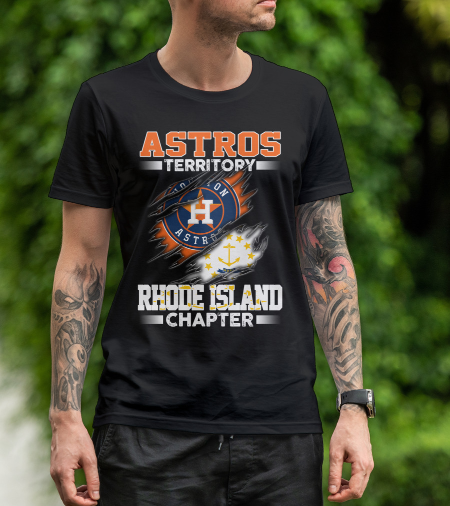 ASTROS TERRITORY RHODE ISLAND CHAPTER HOUSTON ASTROS T-Shirt