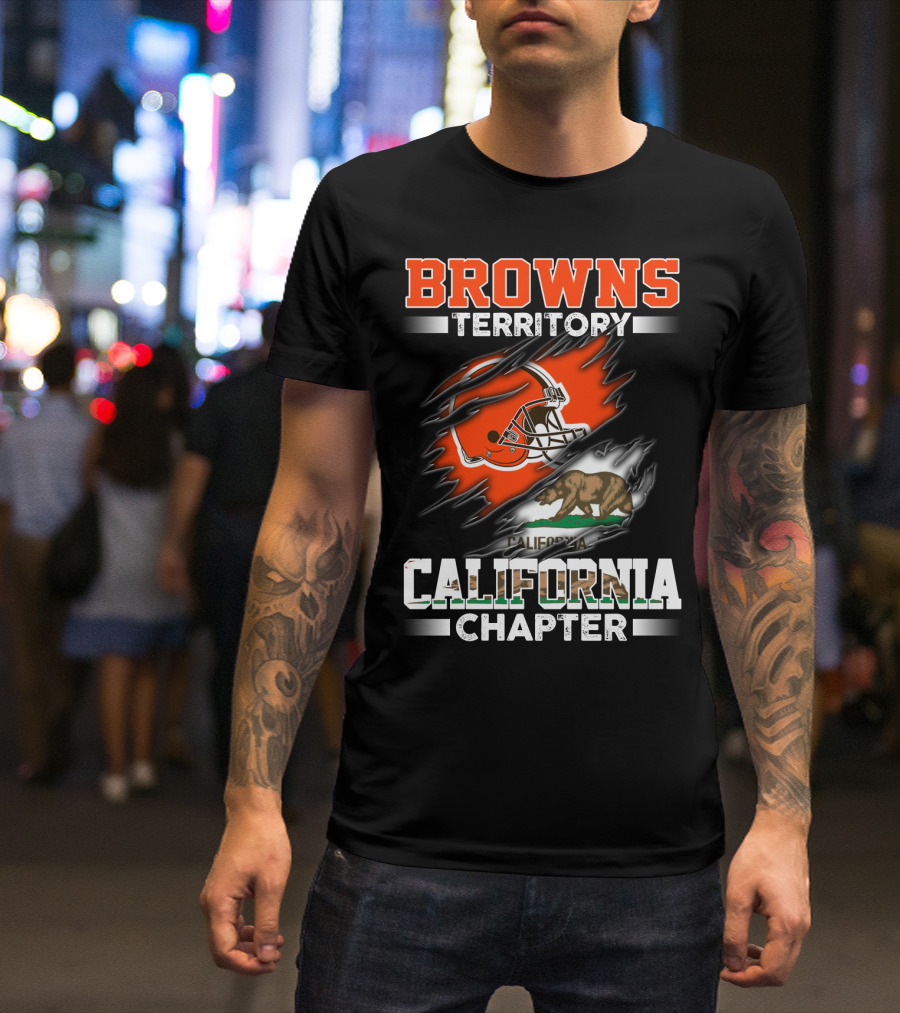 BROWNS TERRITORY CALIFORNIA CHAPTER T-Shirt