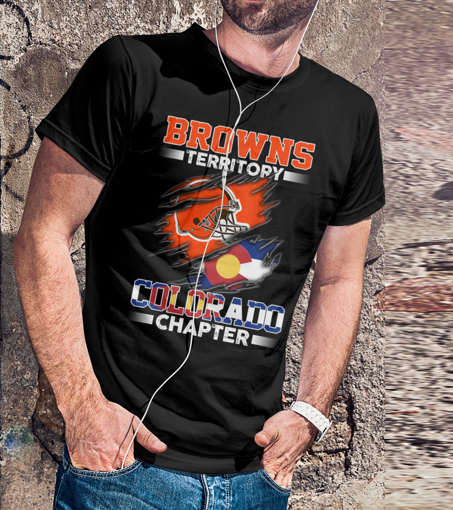 Browns Territory Colorado Chapter T-Shirt