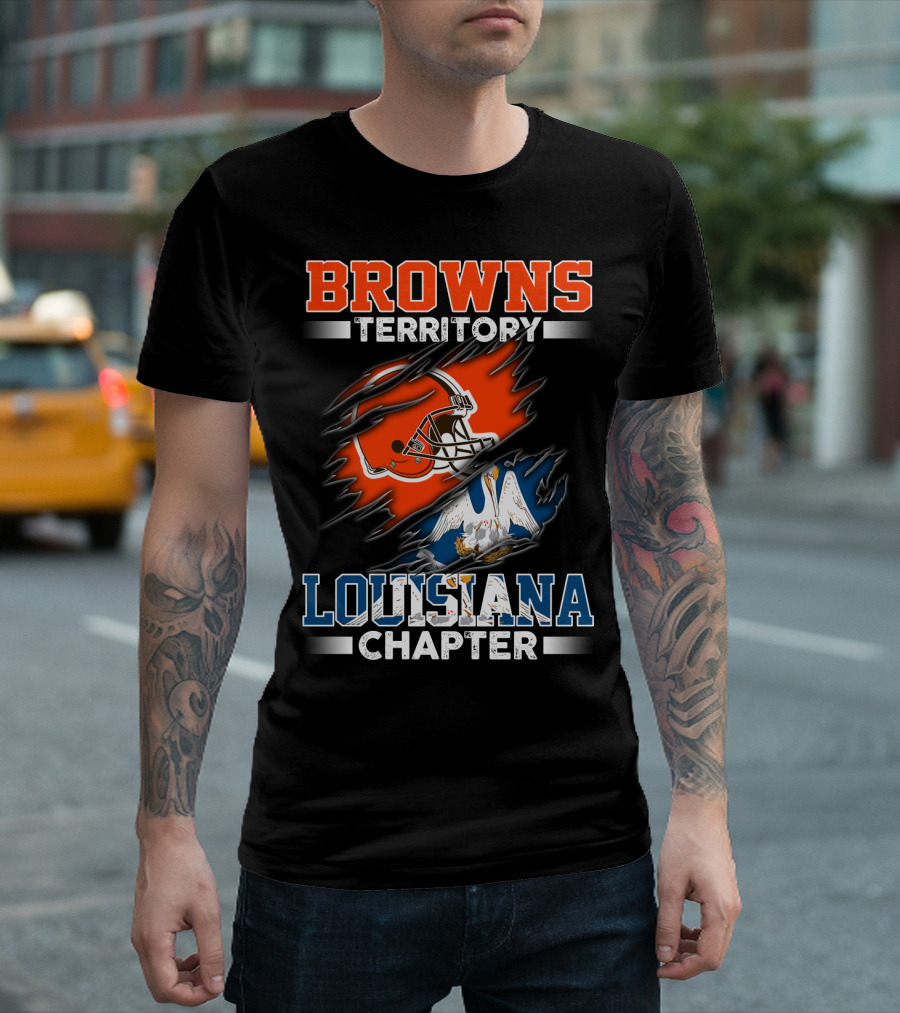 BROWNS TERRITORY LOUISIANA CHAPTER T-Shirt