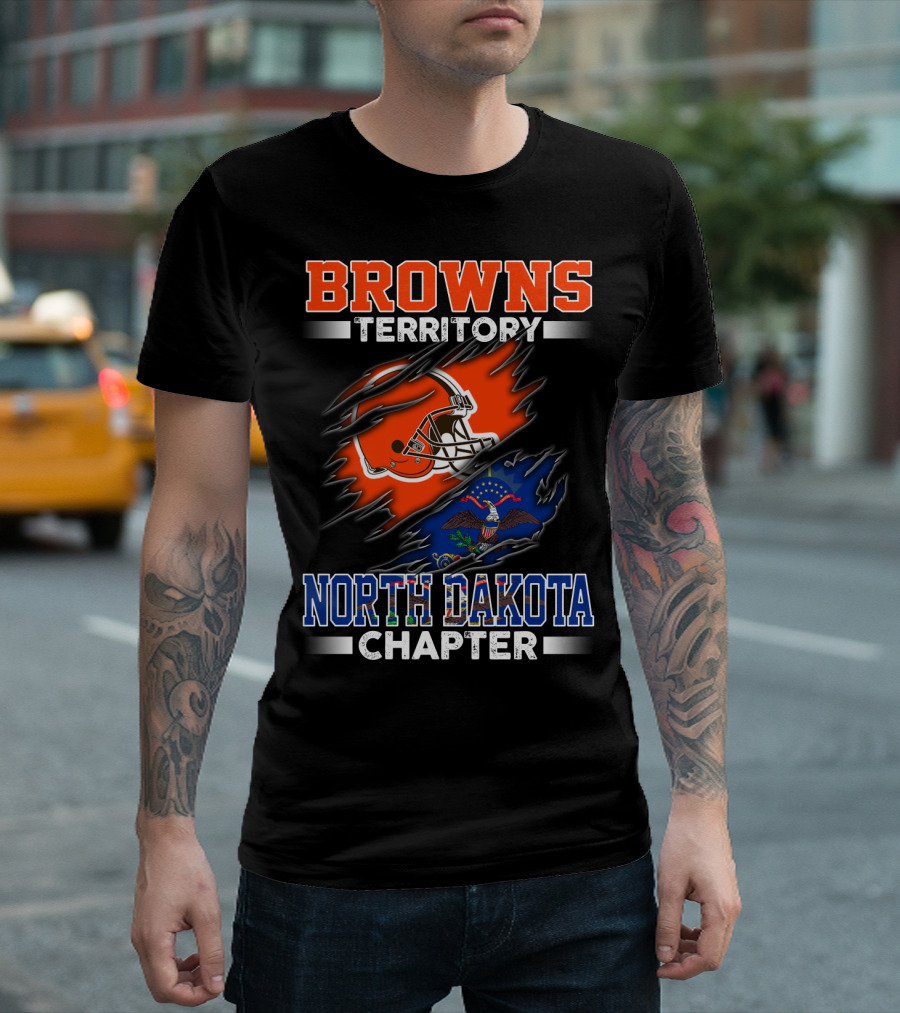 BROWNS TERRITORY NORTH DAKOTA CHAPTER T-Shirt