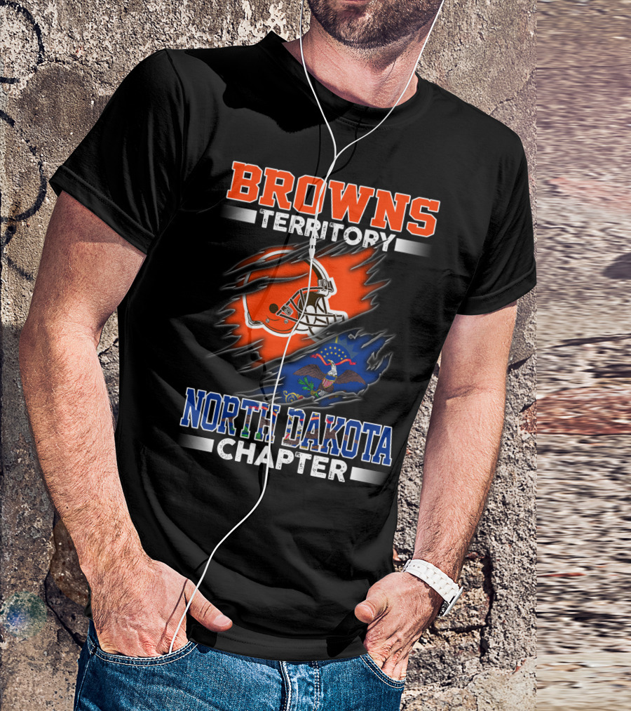 BROWNS TERRITORY NORTH DAKOTA CHAPTER T-Shirt
