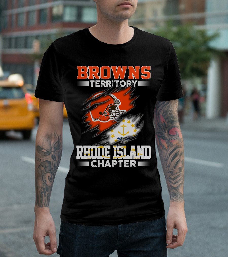 Browns Territory Rhode Island Chapter T-Shirt