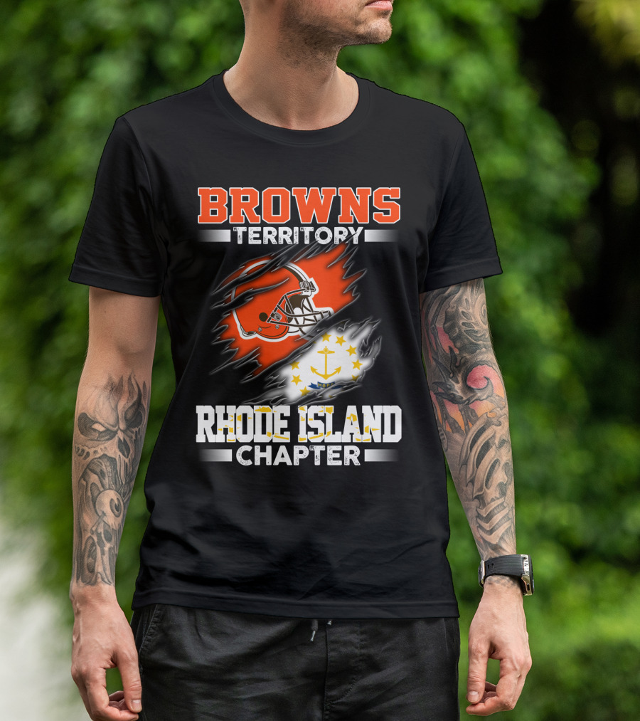 Browns Territory Rhode Island Chapter T-Shirt