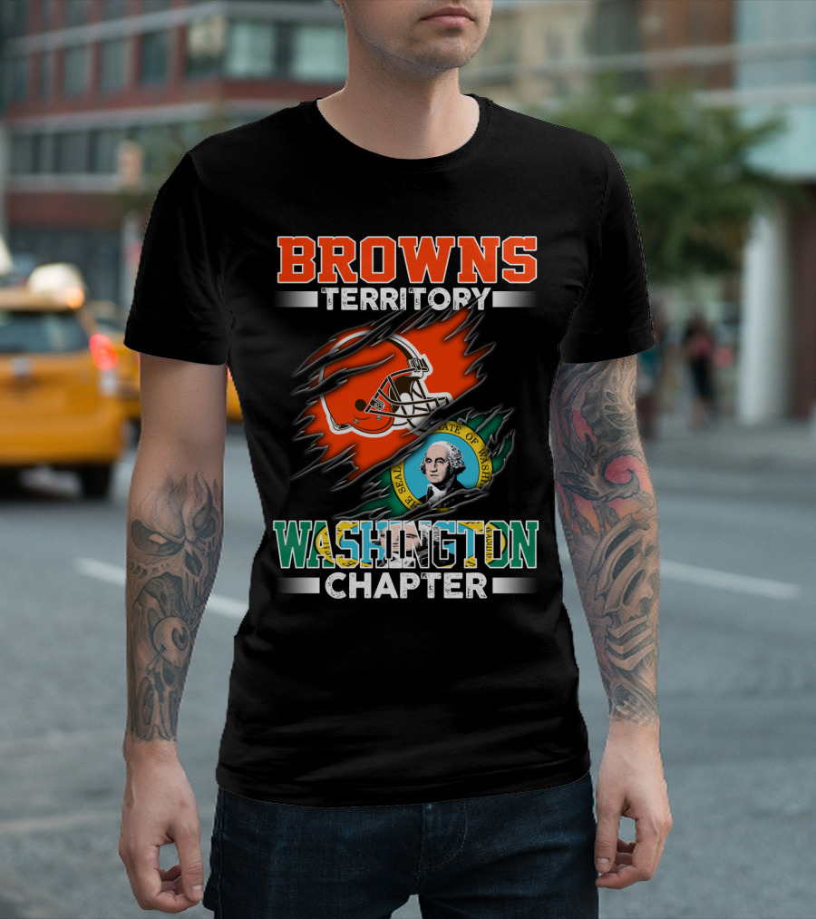 BROWNS TERRITORY WASHINGTON CHAPTER T-Shirt