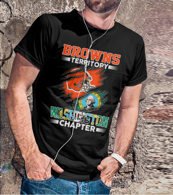 BROWNS TERRITORY WASHINGTON CHAPTER T-Shirt