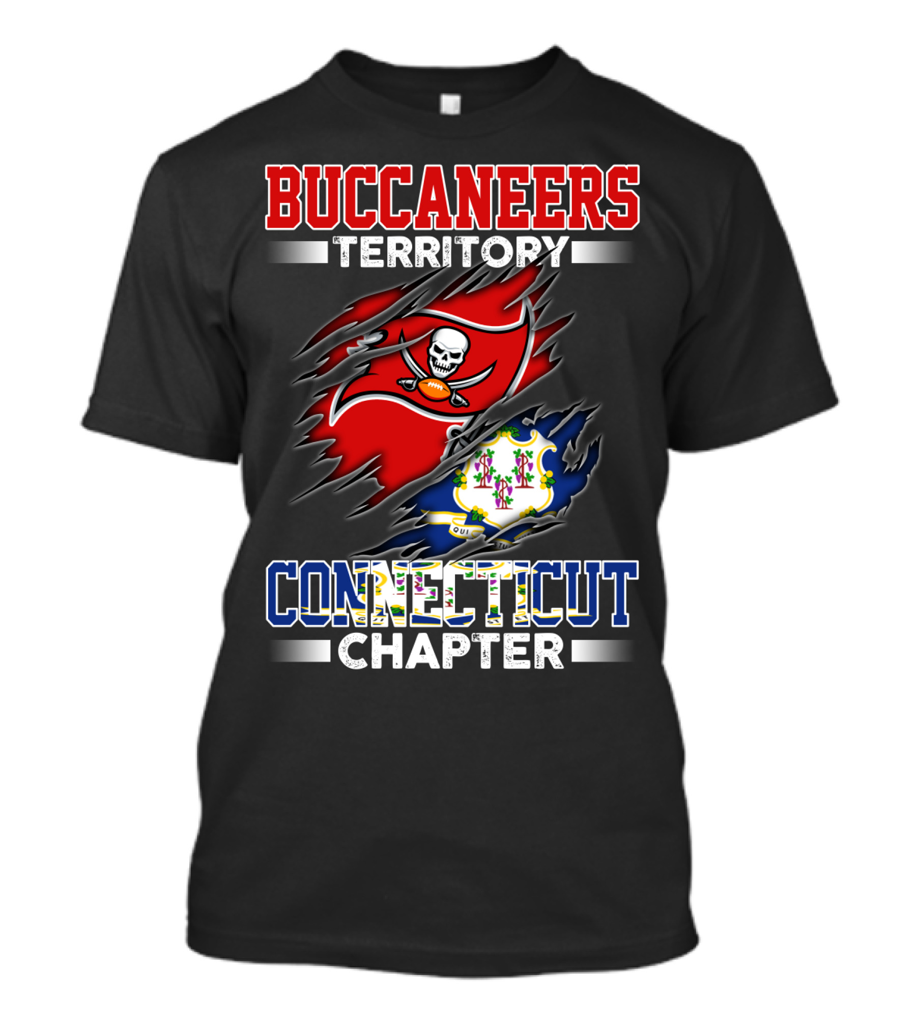 BUCCANEERS TERRITORY CONNECTICUT CHAPTER T-Shirt