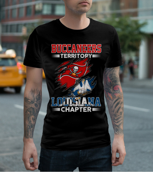 BUCCANEERS TERRITORY LOUISIANA CHAPTER T-Shirt