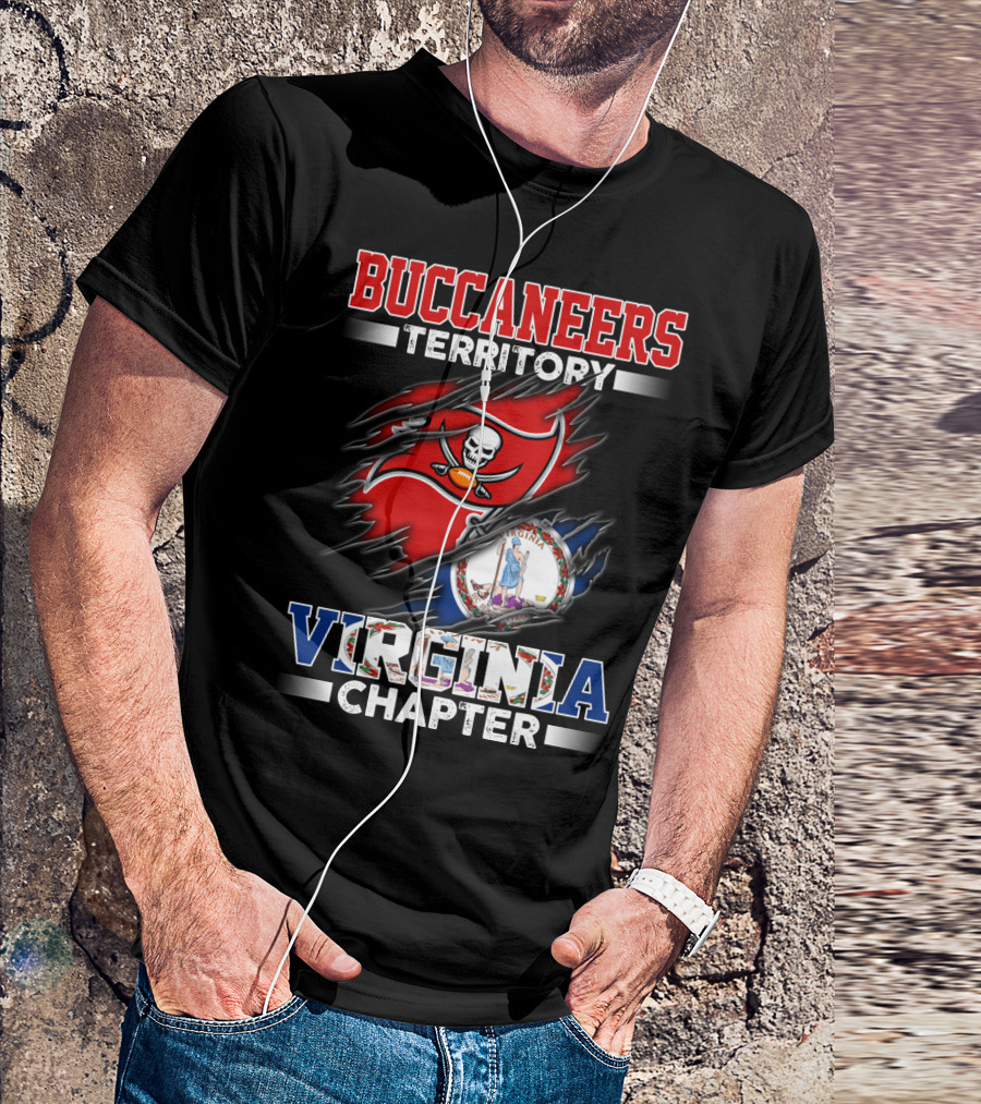 BUCCANEERS TERRITORY VIRGINIA CHAPTER T-Shirt